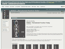 Tablet Screenshot of perio.quintessenz.de